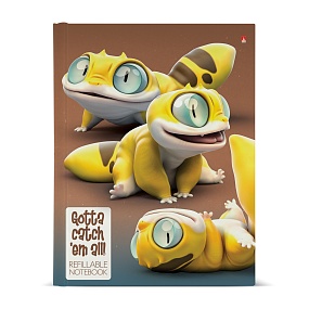 Тетрадь со сменным блоком Альт®
А5 (170 х 220 мм)
"ГЛАЗАСТИКИ" 80л., клетка
Арт. 7-80-081/39