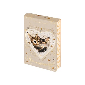 Блокнот BrunoVisconti®
А6 (88 х 120 мм)
"LOVE ME.КОТИКИ. ОДНО СЕРДЦЕ" мультиколор 250 л.
Арт. 3-627/06