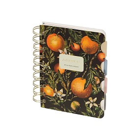 ЗАПИСНАЯ КНИЖКА "ART JOURNAL" А6,120 Л. НА ГРЕБНЕ, С РАЗДЕЛИТЕЛЯМИ "FLORA.PARADISE.ORANGES"
Арт. 3-568/27
