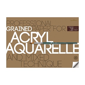 Бумага BrunoVisconti
для акварели, акрила
А3 (420х297 мм), 10 л., 1 вид
Арт. 4-113