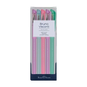 НАБОР ИЗ 5-ТИ РУЧЕК "EasyWrite.ZEFIR" ШАРИКОВЫХ 0.5 ММ, СИНЯЯ 
Арт. 20-0206-5