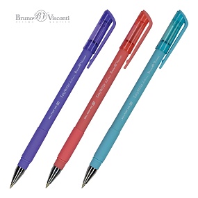 Ручкa BrunoVisconti
шариковая, 0.5 мм, синяя
EasyWrite. JOY
Арт. 20-0044
