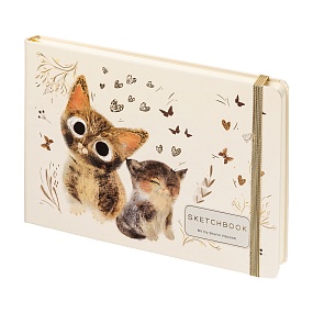 Sketchbook BrunoVisconti®
213x146  мм, 100  л., 100 г/кв.м, бежевая бумага
твердая обложка
"LOVE ME"
Арт. 1-607/03