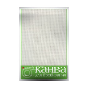 КАНВА. №14 БЕЛАЯ, 30Х40 СМ.
Арт. 2-652/01