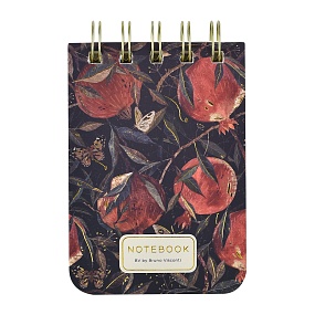 БЛОКНОТ НА ГРЕБНЕ «CUTE JOURNAL» A7, BV, 100 Л. "ФЛОРА.ГРАНАТ" ЛИНЕЙКА
Арт. 3-100-009/10