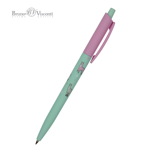 Ручкa BrunoVisconti
шариковая автоматическая, 0.5 мм, синяя
HappyClick «ЛАМЫ»
Арт. 20-0241/20: фото #0