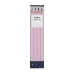 НАБОР ИЗ 4-Х КАРАНДАШЕЙ ЧЕРНОГРАФИТОВЫХ "GraphixZefir Jumbo. Зефирный сиреневый" 3.5 MM
Арт. 21-0065/01-4