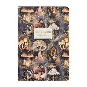 Тетрадь общая BrunoVisconti®
А5 (147 х 210 мм)
"FLORA.MUSHROOM MIRACLE" 40 л., линейка
Арт. 7-40-505/80