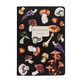 Тетрадь общая BrunoVisconti®
А5 (147 х 210 мм)
"ГРИБНАЯ ФЕЕРИЯ.BLACK" 40 л., клетка
Арт. 7-40-001/198