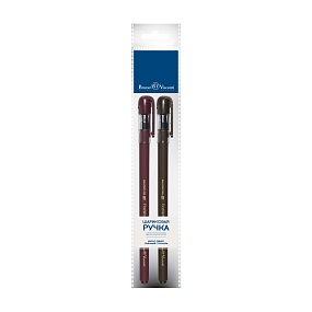 Набор BrunoVisconti®
из 2-х шариковых ручек
"FIRST WRITE"0.5 мм, синий Original
Арт. 20-0242-2