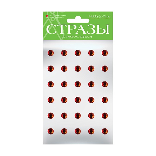 НАБОР САМОКЛЕЯЩИХСЯ СТРАЗ №39 "КЛАССИКА-3" 8 ММ, 6 ЦВ.
Арт. 2-100/3: фото #2