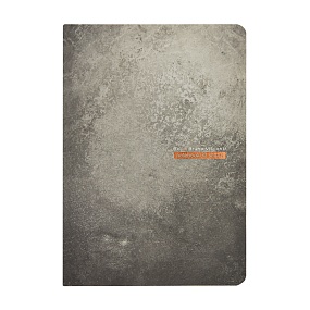 Тетрадь общая BrunoVisconti®
А6 (105 х 148 мм)
"STONE.GRAPHITE" 32 л., линейка
Арт. 7-32-506/35