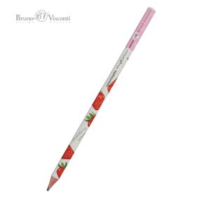 Карандаш BrunoVisconti®
чернографитовый, НВ, грифель 2 мм
Tutti Frutti "КЛУБНИКА"
Арт. 21-0030/82