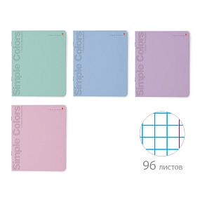 Тетрадь общая Альт
А5 (165 х 203 мм)
"ZEFIR COLORS" 96 л. клетка
Арт. 7-96-707
обложка в ассортименте