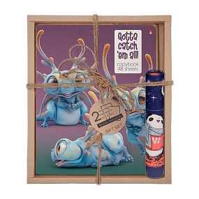 Набор подарочный "ГЛАЗАСТИКИ. Глазастики с рожками" (две тетради и ручка в тубе)
Арт. 7-48-1284-3/2