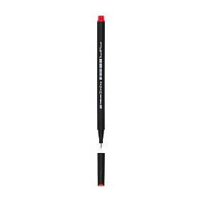 Ручка капиллярная BrunoVisconti®
"SLIMLINE" 
0.36 мм, красная, в тубе
Арт. 36-0036