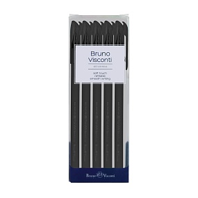 Набор BrunoVisconti®
из 5-х шариковая ручек
0.38 мм, синий, PointWrite Black
Арт. 20-0265-5