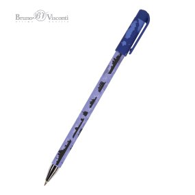 Ручка BrunoVisconti®
шариковая, 0.5 мм, синяя
HappyWrite «MILITARY. КОРАБЛИ»
Арт. 20-0215/31