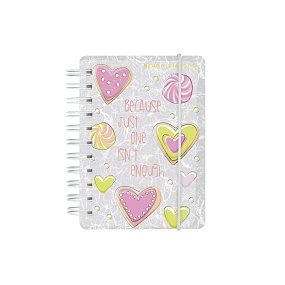 Блокнот BrunoVisconti®
А7 (80 х 105 мм.)
"CUTE JOURNAL " 80 листов
Арт. 3-573/05