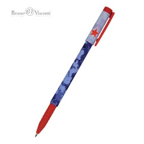 Ручка BrunoVisconti®
шариковая, 0.5 мм, синяя
FunWrite «MILITARY BLUE»
Арт. 20-0212/17