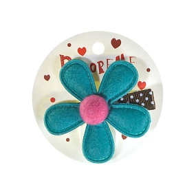 ЗАКОЛКА ДЛЯ ВОЛОС 6 СМ, 1 ШТ, 3 ЦВЕТА
Арт. 2-719/64