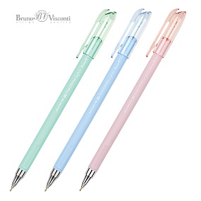 Ручкa BrunoVisconti
шариковая, 0.38 мм, синяя
PointWrite. ZEFIR
Арт. 20-0253