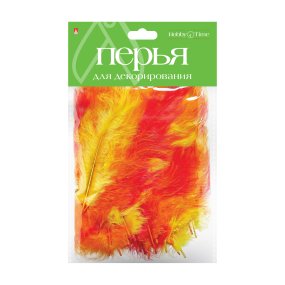 ПЕРЬЯ ДЛЯ ДЕКОРИРОВАНИЯ. МЕГАМИКС, 6 ВИДОВ. НАБОР №3
Арт. 2-405/02