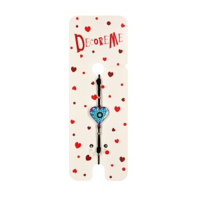 БРАСЛЕТ НА РЕЗИНКЕ, "СЕРДЦЕ" ВИД 1, 4 ЦВЕТА
Арт. 2-711/02