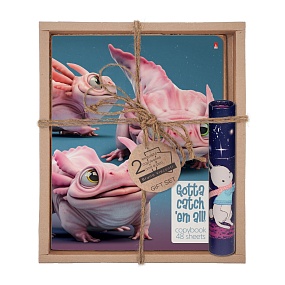 Набор подарочный "ГЛАЗАСТИКИ. Глазастики розовые" (две тетради и ручка в тубе)
Арт. 7-48-1284-3/1