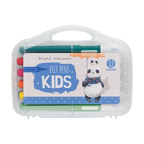 Фломастеры - кисточки BrunoVisconti
12 цветов, 2 вида
пластиковый пенал
KIDSCOLOR  
Арт. 32-0046