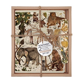 Набор подарочный "FAUNA.Звери" (две тетради и ручка в тубе)
Арт. 7-48-1365-3/4