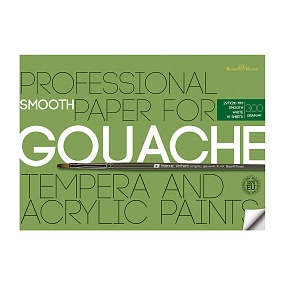 Бумага BrunoVisconti
для акрила, гуаши и темперы
А4 (297х210 мм), 10 л.,1 вид
Арт. 4-120