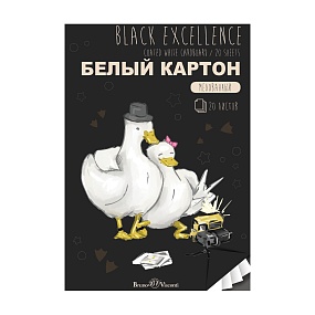 Набор белого картона BrunoVisconti®BLACK EXELENCE
А4 (205 х 295 мм), 20 листов, 190 г/кв.м

Арт. 11-420-308