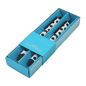 Набор BrunoVisconti®
из 2-х шариковых автоматических  ручек
"ARTCLICK"0.5 мм, синий, в картонном голубом  футляре "BLACK POLKA-DOT"
Арт. 20-0281/1717