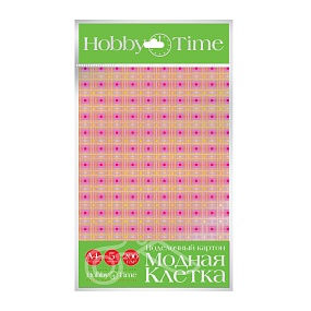 Поделочный картон HOBBY TIME
А4 (208 х 338 мм), 5 листов
клетка пастельная
Арт : 11-410-86