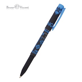 Ручка шариковая BrunoVisconti®
0.7 мм, синий
FreshWrite «ATTENTION.БИО»
Арт. 20-0214/68