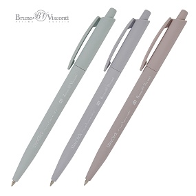 Ручка шариковая автоматическая BrunoVisconti®
"SLIMCLICK"0.5 мм, в тубе "MORANDI COLORS"
Арт. 20-0507