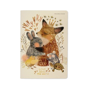 Тетрадь общая BrunoVisconti®
А5 (147 х 210 мм)
"ЛЮБОВЬ, КАК ОНА ЕСТЬ" 40 л., клетка
Арт. 7-40-001/151