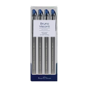 НАБОР ИЗ 4-Х РУЧЕК "DeleteWrite. Ice" СО СТИРАЕМЫМИ ЧЕРНИЛАМИ  0.5 ММ, СИНЯЯ
Арт. 20-0123-4/1