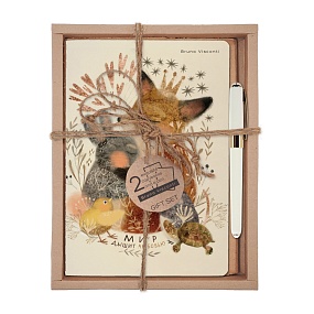 НАБОР ПОДАРОЧНЫЙ "LOVE ME.ЛЮБОВЬ КАК ОНА ЕСТЬ" (ДВЕ ТЕТРАДИ BV И РУЧКА)
Арт. 7-40-001/151-3