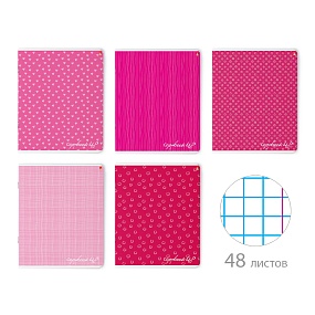 Тетрадь общая Альт®
А5 (165 х 203 мм)
"FRESH. РОЗОВАЯ" 48 л., клетка
Арт. 7-48-442
обложка в ассортименте