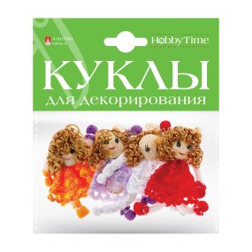 КУКЛЫ ДЛЯ ДЕКОРИРОВАНИЯ НАБОР №6, 4 ШТ, 6 СМ
Арт. 2-550/06