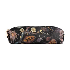 Косметичка BrunoVisconti®
 (22,5 х 6,5 х 8,5 см)
"FLORA.НОЧНЫЕ ЦВЕТЫ"
Арт. 14-097/01