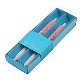 НАБОР ИЗ 2-Х РУЧЕК "HappyClick. Ягодные тортики. Клубника" ШАРИКОВАЯ 0.5 ММ, СИНЯЯ (голубой футляр)
Арт. 20-0241/6464