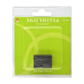МАГНИТЫ КВАДРАТНЫЕ 15 х15 х 2 мм 20 ШТ.
Арт. 2-493/10