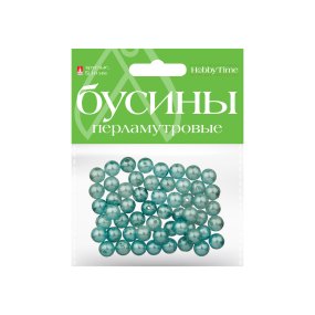БУСИНЫ КРУГЛЫЕ ПЕРЛАМУТРОВЫЕ, Ø 10 ММ, 10 ЦВ
Арт. 2-585/03