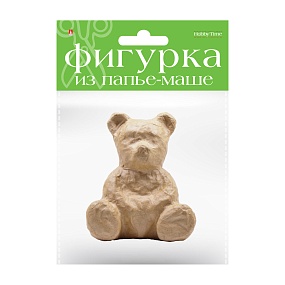 ФИГУРКА ИЗ ПАПЬЕ-МАШЕ. "МЕДВЕДЬ" 11,3x10x16,5 см
Арт. 2-593/04