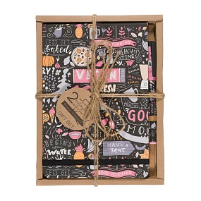 НАБОР ПОДАРОЧНЫЙ  "MEGAPOLIS JOURNAL. VEGAN. АРОМАТНЫЙ КОФЕ" (ЗАПИСНАЯ КНИЖКА А5 И РУЧКА)
Арт. 3-475/10-2