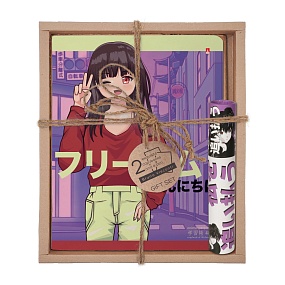 Набор подарочный "ANIME.FREEDOM. Freedom" (две тетради и ручка в тубе)
Арт. 7-48-1242-3/1