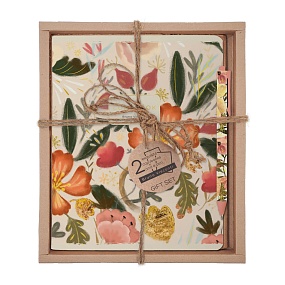 НАБОР ПОДАРОЧНЫЙ "BLOOM FLOWERS. EDEN GARDEN" (ДВЕ ТЕТРАДИ И РУЧКА)
Арт. 7-48-1277-2/4